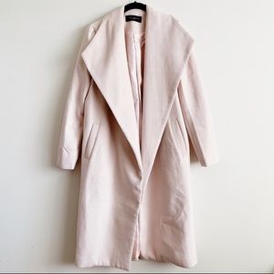 Akira Blush Pink Car Coat
